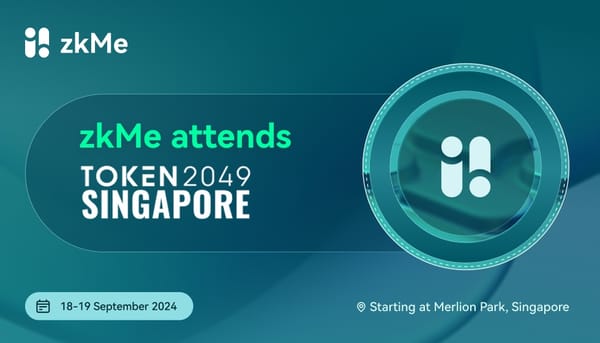 zkMe Joins TOKEN2049 Singapore, The World's Largest Crypto Event